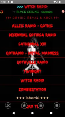 Heavy Metal & Rock Music Radio android App screenshot 1